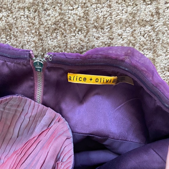 Alice & Olivia Rainbow Mini Dress - Picture 3 of 3